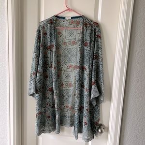Floral kimono/spring cardigan